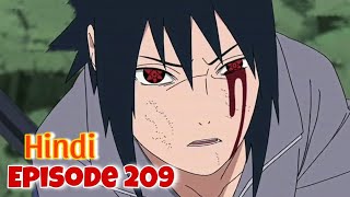 Naruto Shipudden Episode 209 in Hindi  Danzos Right Arm  AnimeTube [upl. by Elka178]