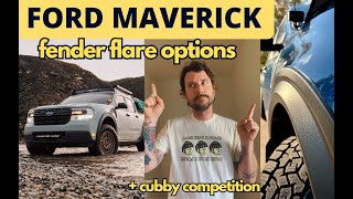 Comparing Fender Flare Options for the FORD MAVERICK [upl. by Nosremaj]