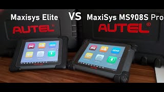 الفرق بين جهاز ماكسيس ايليت و ماكسيس 908 اس برو Maxisys Elite VS Maxisys MS908S Pro [upl. by Haelat585]