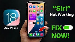 iOS 18  Hey Siri Not Working on iPhone  Siri Not Working on iOS 18  How to Fix [upl. by Ydiarf]