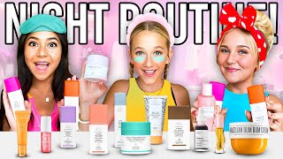 I BOUGHT SKiN CARE PRODUCTS FOR MY DAUGHTERS NiGHTTiME ROUTiNES [upl. by Gabey]