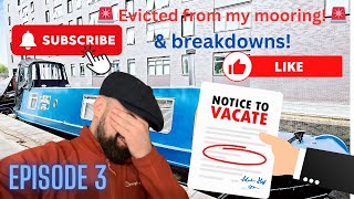 Narrowboat Marina Mooring Eviction  Episode 3 [upl. by Arni]