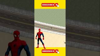 Angel 😇 Spider Man Help 😱 Michael Indian bike driving 3d shorts indianbikedriving3d trending [upl. by Ydderf152]