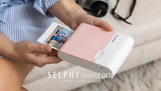 Canon SELPHY Square QX10 A Compact Photo Printer [upl. by Aehs]