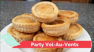 Party volauvents easy recipe how to Demo at home Season special [upl. by Ragouzis]