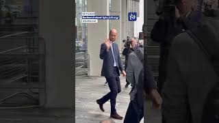 Prince William booed while exiting Ulster University shorts shortvideo viralvideo [upl. by Iharas532]