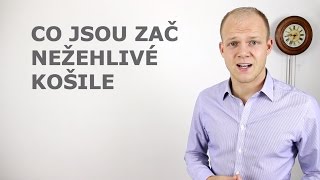 Co jsou nežehlivé košile  výhody a nevýhody non iron košil [upl. by Gorden]