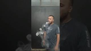 vaping ringger shorts video hookah bar tricks😱🚬 shorts vapelife vapingshort [upl. by Kapeed]