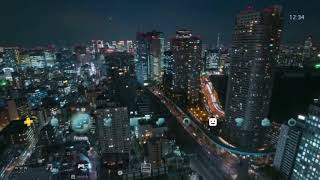 4K Brain Breaker Night Cyber City Dynamic Theme [upl. by Matthieu]