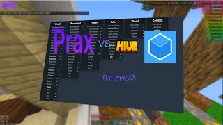 PRAX CLIENT DESTROYING BEDROCK PLAYERS  FLY  SCAFFOLD [upl. by Annavoeg666]