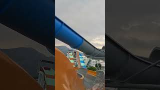 Twister Waterslide at Kingdom of Sea Aquapark 💦 aquaparks indoorwaterpark shorts [upl. by Clite]