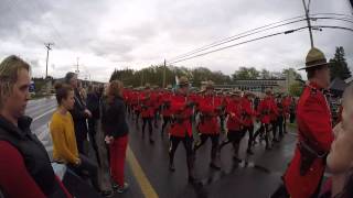 4KVictoria Police Procession in Honour of ConstSarah Beckett  LangfordVictoria BC [upl. by Schreiber]