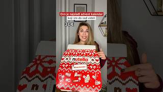 Otvaramo Nutella advent kalendar 🍫 nutella adventcalendar [upl. by Kata]