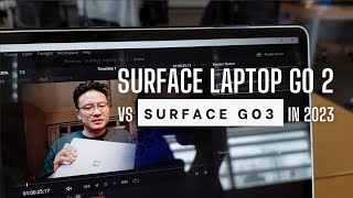 Microsoft Surface Laptop Go 2 vs Surface Go 3 [upl. by Nael704]