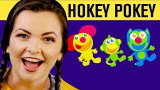 Kiki’s Music Time  Hokey Pokey  Music Video Show for Toddlers [upl. by Eilram]