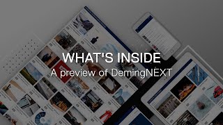 Take A Peek Inside DemingNEXT Course [upl. by Ailimat]