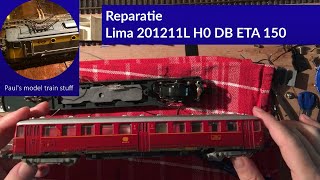 Reparatie Lima 201211L H0 DB ETA 150 BR 515 [upl. by Paresh]