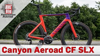 AeroRennrad für BestzeitenJäger Canyon Aeroad CF SLX 2022 im Check [upl. by Anella]