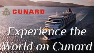 Cruise Lines  Experience the World in Luxury on a Cunard Line Cruise in 2024 and 2025 [upl. by Lalib460]