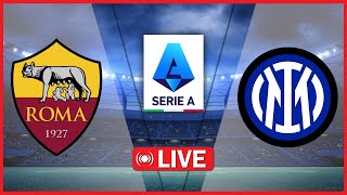 🔴 ROMA vs INTER  Diretta Live Streaming Telecronaca  Serie A 202425 [upl. by Euqina]