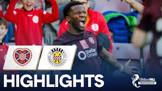 Hearts 40 St Mirren  Oyegoke Screamer Seals First Win Under Critchley  William Hill Premiership [upl. by Hosea]