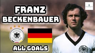 Franz Beckenbauer  Goals for Germany [upl. by Ysak]