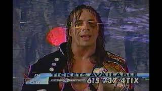 Bret Hart Talks Lawler amp Nashville  WWF House Show Hype Nashville TN 2161996 [upl. by Ahtelrac493]