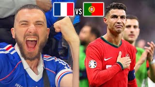 CRISTIANO RONALDO IST RAUS 🥲 Portugal vs Frankreich 🔥 STADION VLOG 🏟️⚽ [upl. by Emmott]