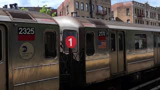 R62As 1 Train Dyckman Street [upl. by Eentruoc519]