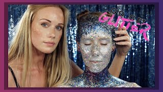 ASMR Go Get Glitter make up tutorial bedazzled Amanda 💎 [upl. by Adiesirb519]