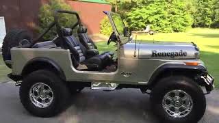 quot Jeep Renegadequot Custom Build 1983 [upl. by Etnoed75]