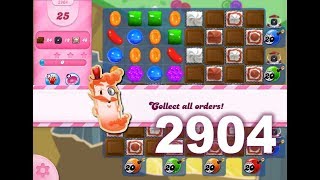 Candy Crush Saga Level 2904 3 stars No boosters [upl. by Htebesile561]