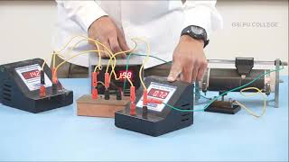 PHYSICS  II PUC  LABORATORY  SEMICONDUCTOR DIODE  FORWARD BIAS  EXPERIMENT 08  SESSION 01 [upl. by Ruomyes]