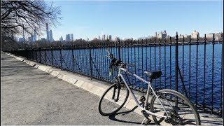 Cycling Through Central Park In New York [upl. by Valeta]