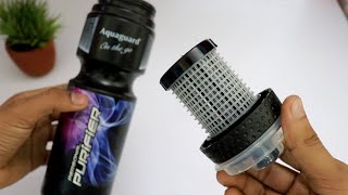 Unique Water Bottle that can FILTER WaterAquaGuard Water Filter Bottle [upl. by Rilda]