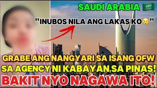 OFW SA SAUDI ARABIA MINOLESTIYA DI UMANO NG ANAK NG KANYANG AMO  INUBOS NILA ANG LAKAS KO [upl. by Cadman]