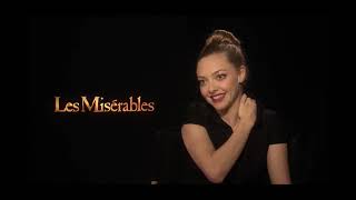 les miserables  amanda seyfried interview [upl. by Vaules]