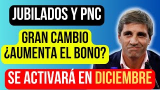 💥INCREIBLE❗ ¿AUMENTA EL BONO EN DICIEMBRE Jubilados y Pensionados PNCPUAM aumenoaguinaldo [upl. by Alleuqahs]