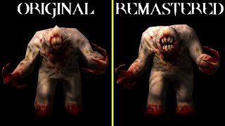 Quake 2 Remastered vs Original Character Models Comparison [upl. by Sherrie998]