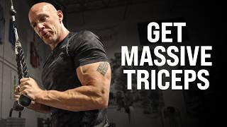 The ONLY 3 Triceps Exercises You Need For Men Over 40 GET RIPPED ARMS [upl. by Ajoop]