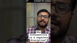 Why econometrics is a separate discipline education econometrics punjabuniversity [upl. by Mechling]