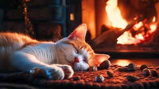 🔥 Cozy Fireplace 4K amp Smooth Jazz Instrumental for Positive Moods Relaxing Studying [upl. by Neilla717]