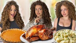 Kalogeras Sisters COOK THANKSGIVING DINNER [upl. by Samanthia119]