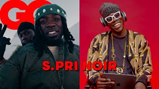 SPri Noir juge le rap français  SCH Gazo Tiakola  GQ [upl. by Ahtnams]