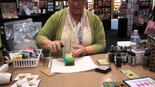 Wendy Vecchi Demos in the Ranger Booth at Winter CHA 2013 [upl. by Anilatac622]