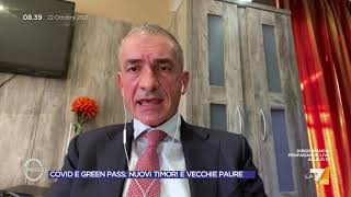 Green pass Andrea Costa quotIl governo non torna indietroquot [upl. by Harbed]