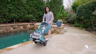 Dolphin Premium 40 Robotic Bluetooth  WiFi Pool Cleaner  Available at Pool Supplies Canadaca [upl. by Reeves642]