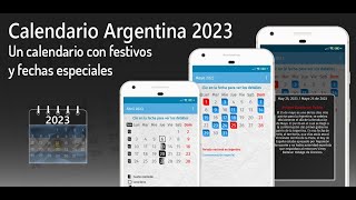 calendario Argentina 2023 [upl. by Fisuoy]