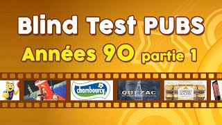 Blind Test  20 publicités cultes des Années 90 partie 1 [upl. by Comfort250]