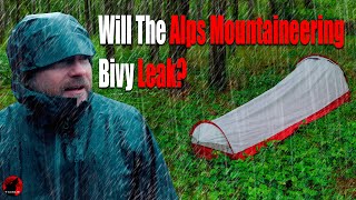 Will This 120 quotStealthquot Bivy Tent Leak  Alps Mountaineering Stealth 1 Bivy Tent Rain Test [upl. by Anertal]